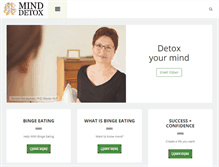 Tablet Screenshot of minddetox.com.au